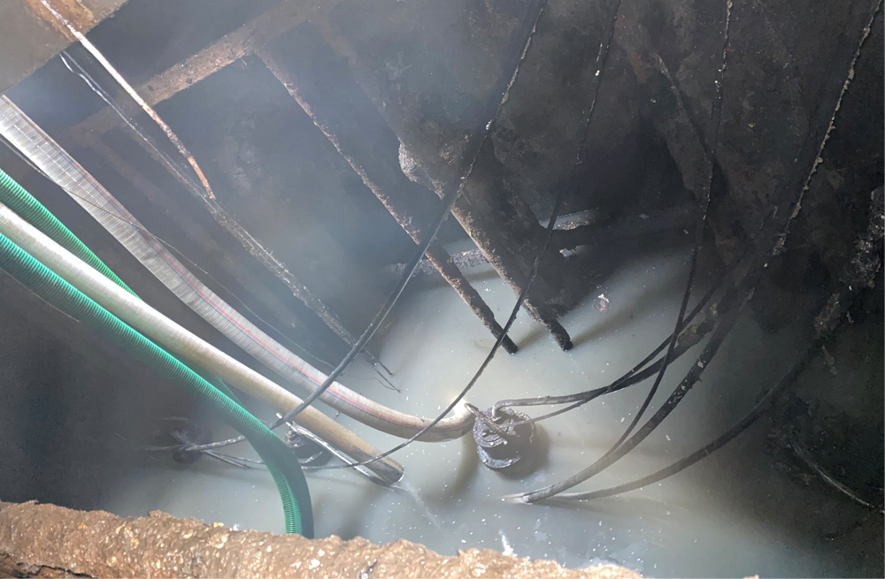 272溧水区商城污水池清运
